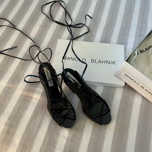 Manolo Blahnik platform heels
